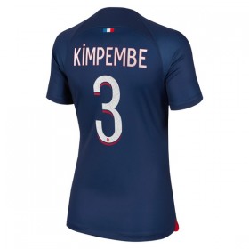 Paris Saint-Germain 2023-24 Kimpembe 3 Dame Hjemmedrakt Kortermet